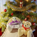 Mjuk plyschtyg 40×25 cm – flanelltyg för sömnad & leksaker