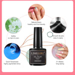 Nagelkit med UV-lampa – Gel Polish set med borr & verktyg för manikyr