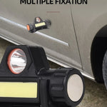 Ladattava otsalamppu – voimakas LED-valo magneetilla ja USB-liitännällä