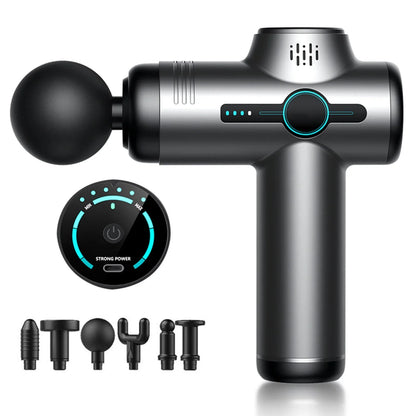 Massagepistol – 6 huvuden