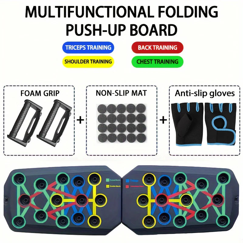 Push-up board set – multifunktionella armhävningshandtag, portabelt