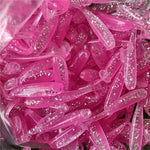 Mikro beten – 50 st mjuka jiggar för abborre & gädda