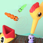 Montessori Hackspettslek – Magnetiskt mata mask-spelet