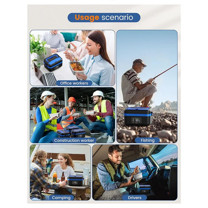 Elektrisk lunchlåda – värmelåda för resor & kontor