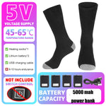 Uppladdningsbara Värmestrumpor – Vinterkomfort