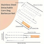 Grillgaller för korv – hopfällbart grillklipp för hotdogs & chorizo