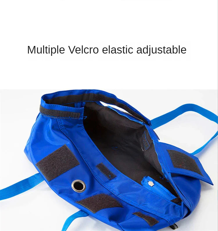 Kattväska med sele – bärbar transportväska för veterinär & resa