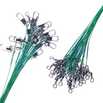 Stålvajer tafsar – starka fiskelinor med snap-lås