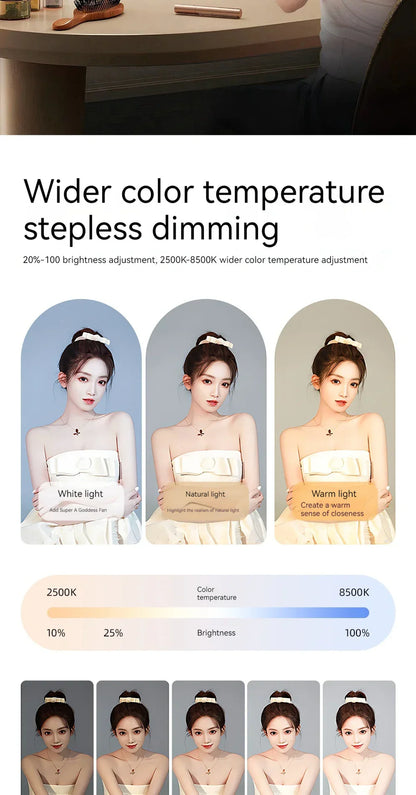 Handhållen LED Selfie-lampa