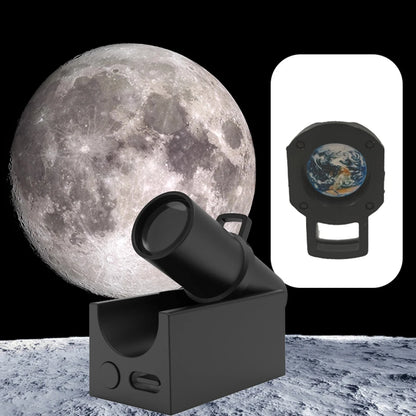 PlanetLjus™ – Jord & Måne Projektorlampa
