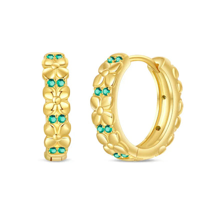 Eleganta örhängen – hoops med stjärnor, månar & pärlor