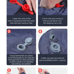 Uppblåsbar Campingmatta med Kuddfunktion