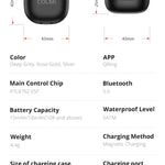 Smart ring – sömn & hälsomonitor med laddfodral