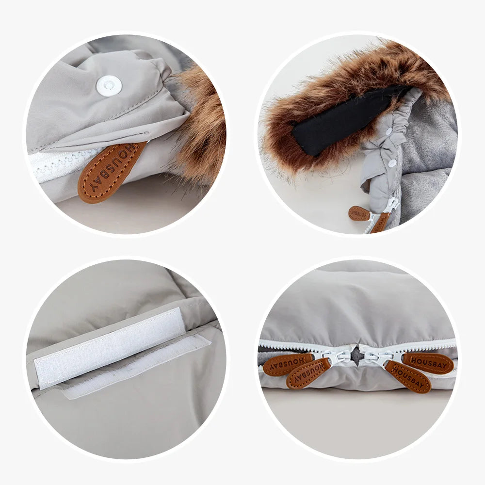 Premium Vinteråkpåse – Vind- & Vattentät (0–24 mån) – Universell Passform