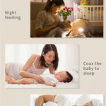 LumiDream™ White Noise & RGB Nattlampa – Sömnmaskin för Barn med Lugnande Ljud, LED Ljus & Timer