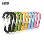 Pienet teräksiset sulkurenkaat – 6 kpl retkeilyyn ja kalastukseen