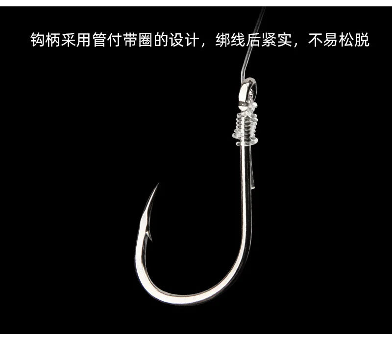 Fiskekrokar set – 1000 st starka krokar med hullingar