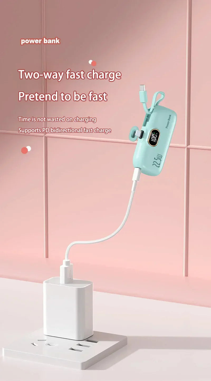 Mini Powerbank 30000mAh – Snabbladdning