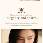 Klocka Helena (automatisk damklocka i rostfritt stål – lyxig design)