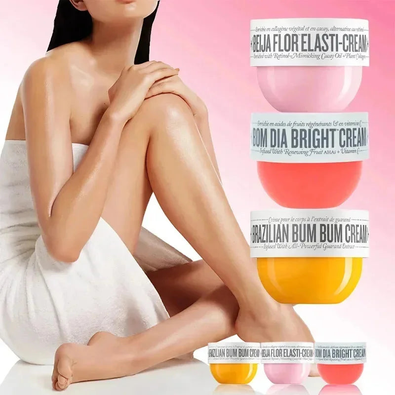 Brasiliansk body lotion – hudkräm för fastare & återfuktad hud