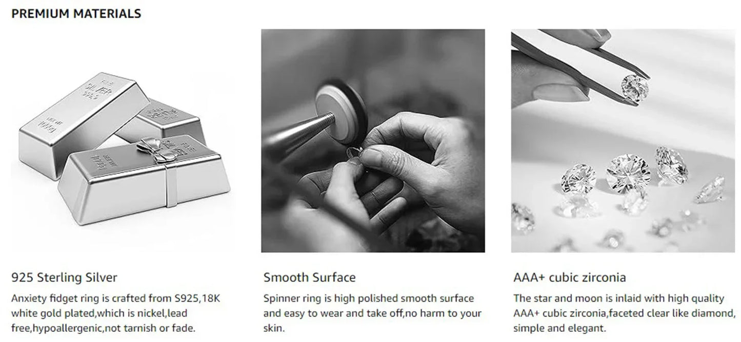 Månsnurra ring – stressfri design