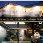 234 LED Solcellslampa med Fjärrkontroll – Rörelsesensor & 3 Ljuslägen