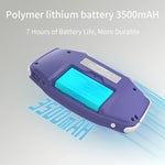 RetroSpel 34XX – bärbar spelkonsol 3,4” IPS med WiFi & Bluetooth