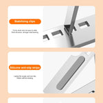 Justerbart Hopfällbart Laptopställ