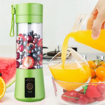 Mini mixer 380 ml – USB laddbar juice- & smoothieblender