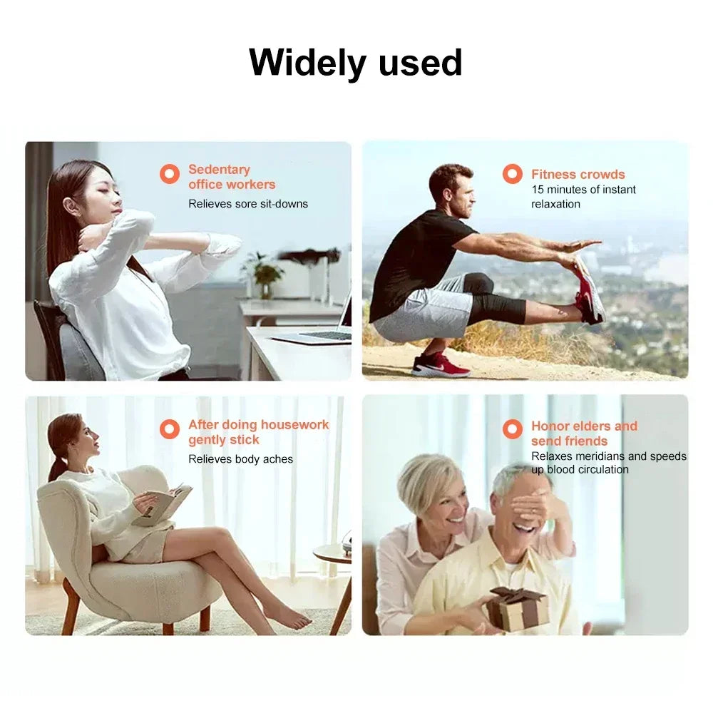 EMS nackmassage – mini elektrisk nack- & ryggmassager mot smärta