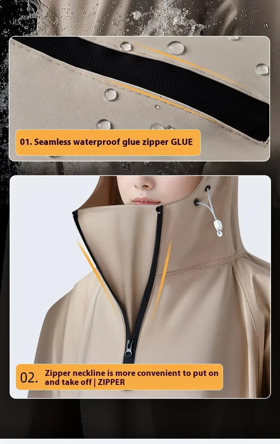 RainGuard Pro - Tål skyfall, stänk och storm