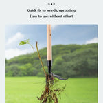 Portabel ogräsrensare – handverktyg för rötter och ogräs (utan skaft)