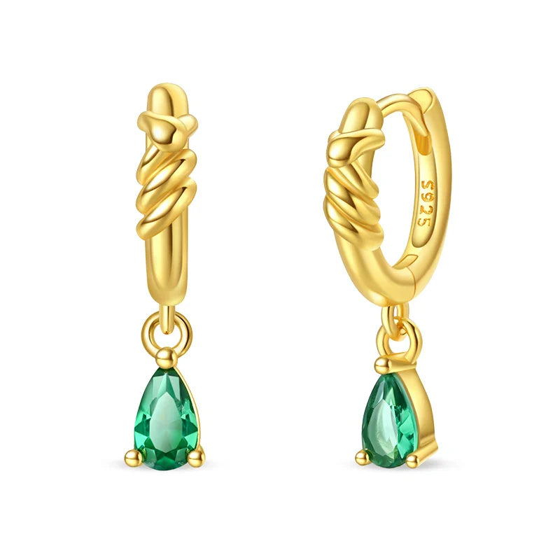 Eleganta örhängen – hoops med stjärnor, månar & pärlor