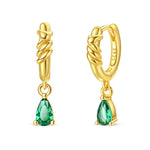 Eleganta örhängen – hoops med stjärnor, månar & pärlor