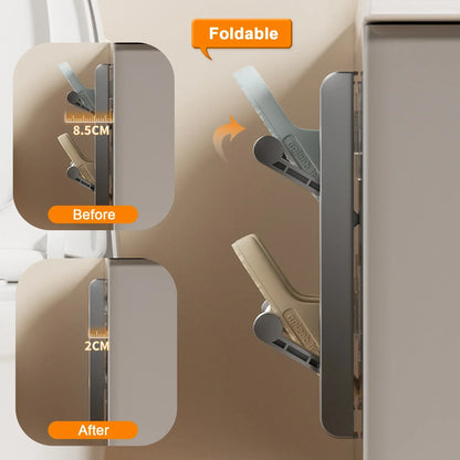 Väggmonterad skoförvaring för tofflor