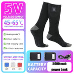 Uppladdningsbara Värmestrumpor – Vinterkomfort