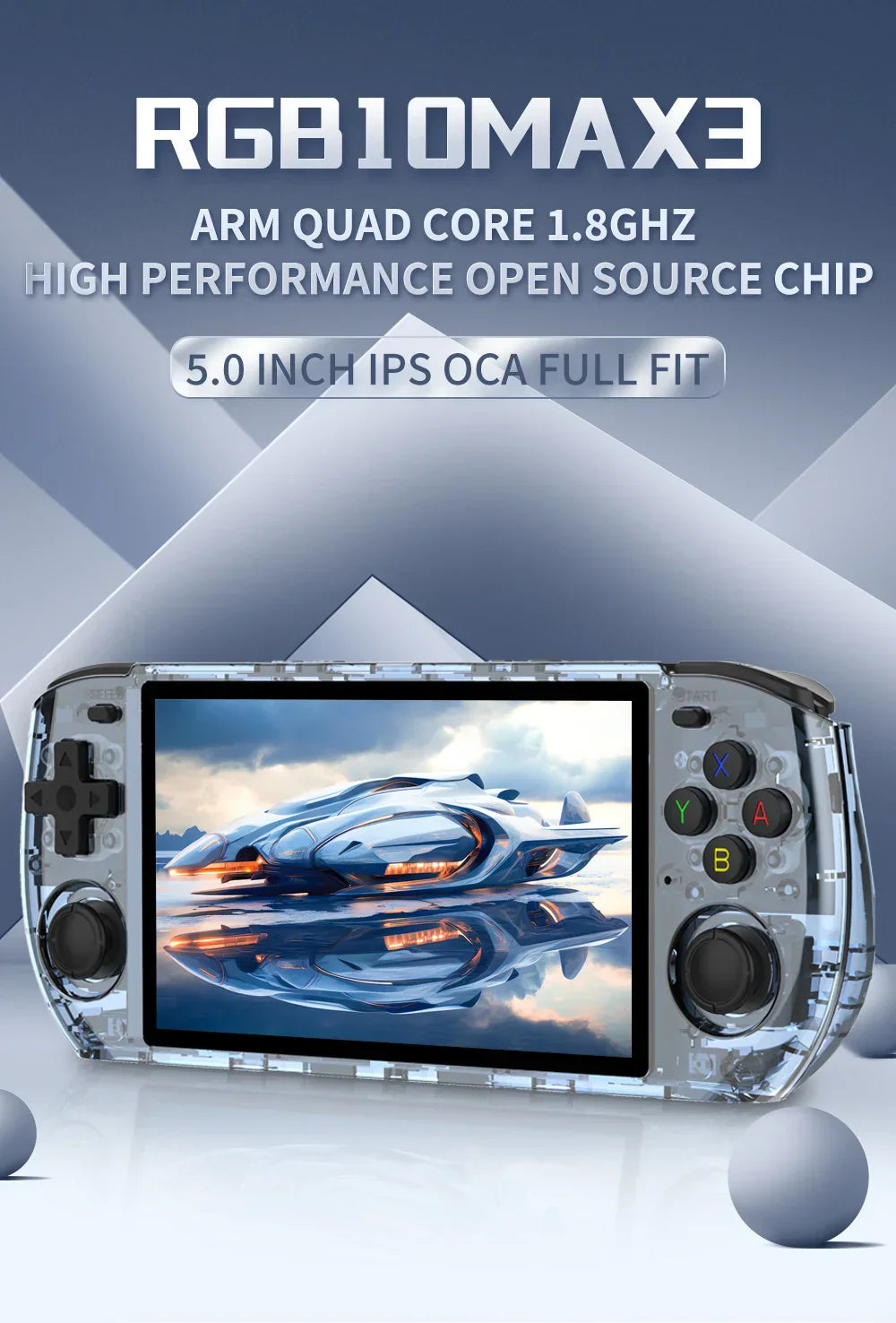 PixBox Max 3 – retro spelkonsol 5”