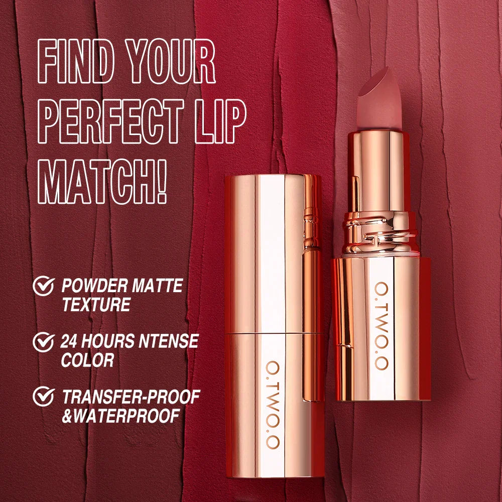 Matt läppstift – vattenfast, långvarigt & högpigmenterat