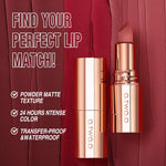 Matt läppstift – vattenfast, långvarigt & högpigmenterat