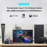 Extern bärbar enkel skärm till dator, spelkonsol, mobil eller laptop