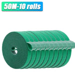 Justerbara växtband med kardborre – 5–120 m återanvändbara växtstöd