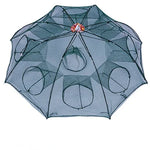 Fiskefälla – hopfällbart nät med 4–24 ingångar