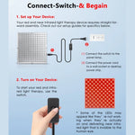 LED-valopaneeli 225 diodia – ihonhoitoa ja kivunlievitystä