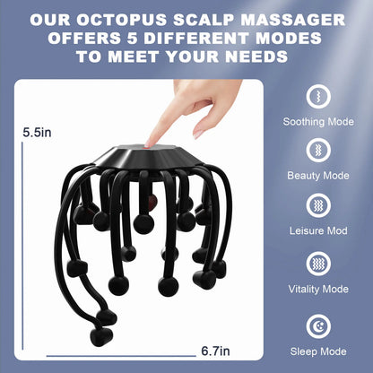 RelaxHead™ – Langaton päänhieroja Bluetoothilla 