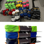 Skridskosnören ishockey – vaxade & förstärkta skosnören