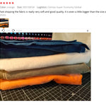 Mjuk plyschtyg 40×25 cm – flanelltyg för sömnad & leksaker