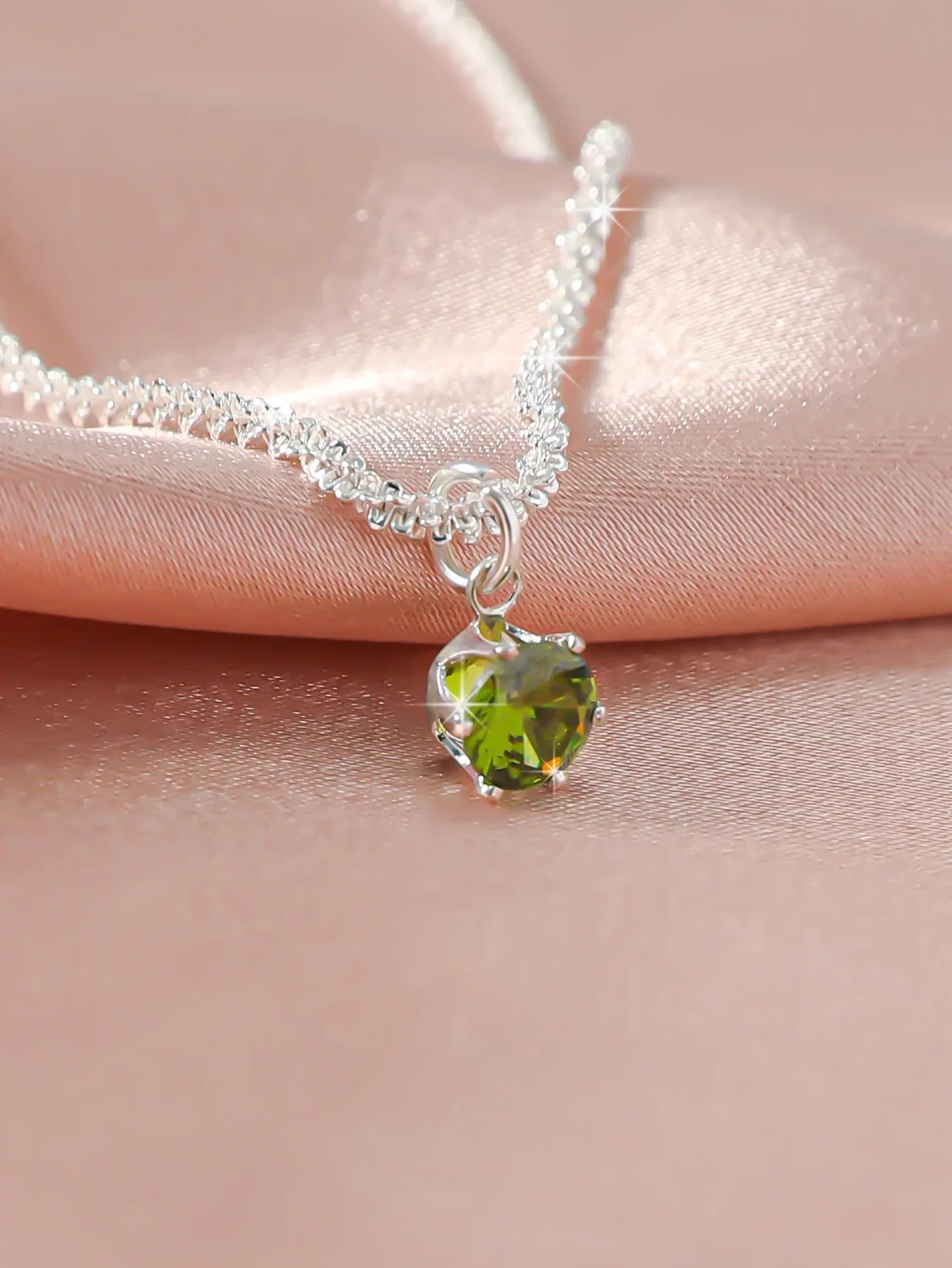 Fotlänk Linnea (kedja med zirkoner – vattentålig design)