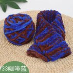 Chenillegarn 100 g – mjukt garn för halsdukar & handarbete