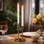 LED stearinljus med timer & fjärrkontroll – fladdrande låga