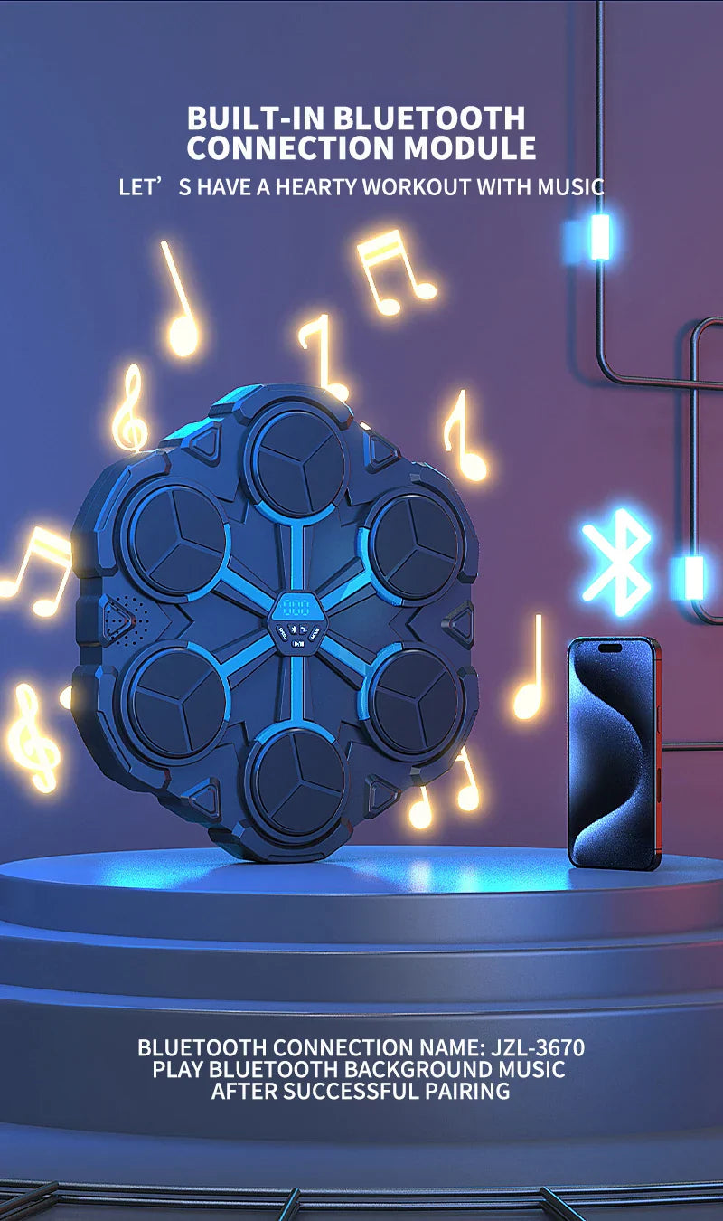 Boxningsmaskin vägg bluetooth